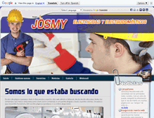 Tablet Screenshot of josmy.com